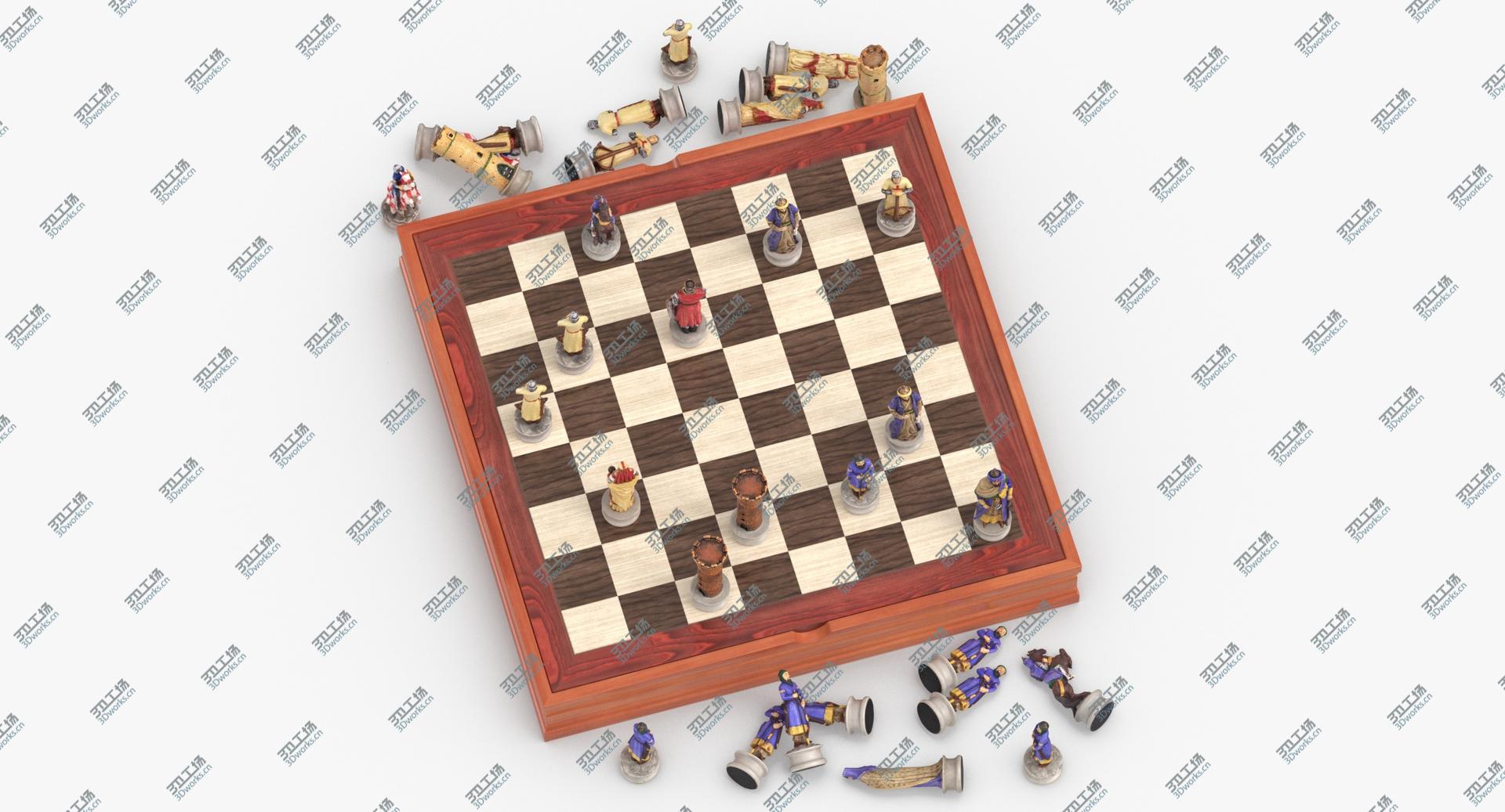images/goods_img/202104091/Chess Board Set 01 Pose 11 3D/1.jpg